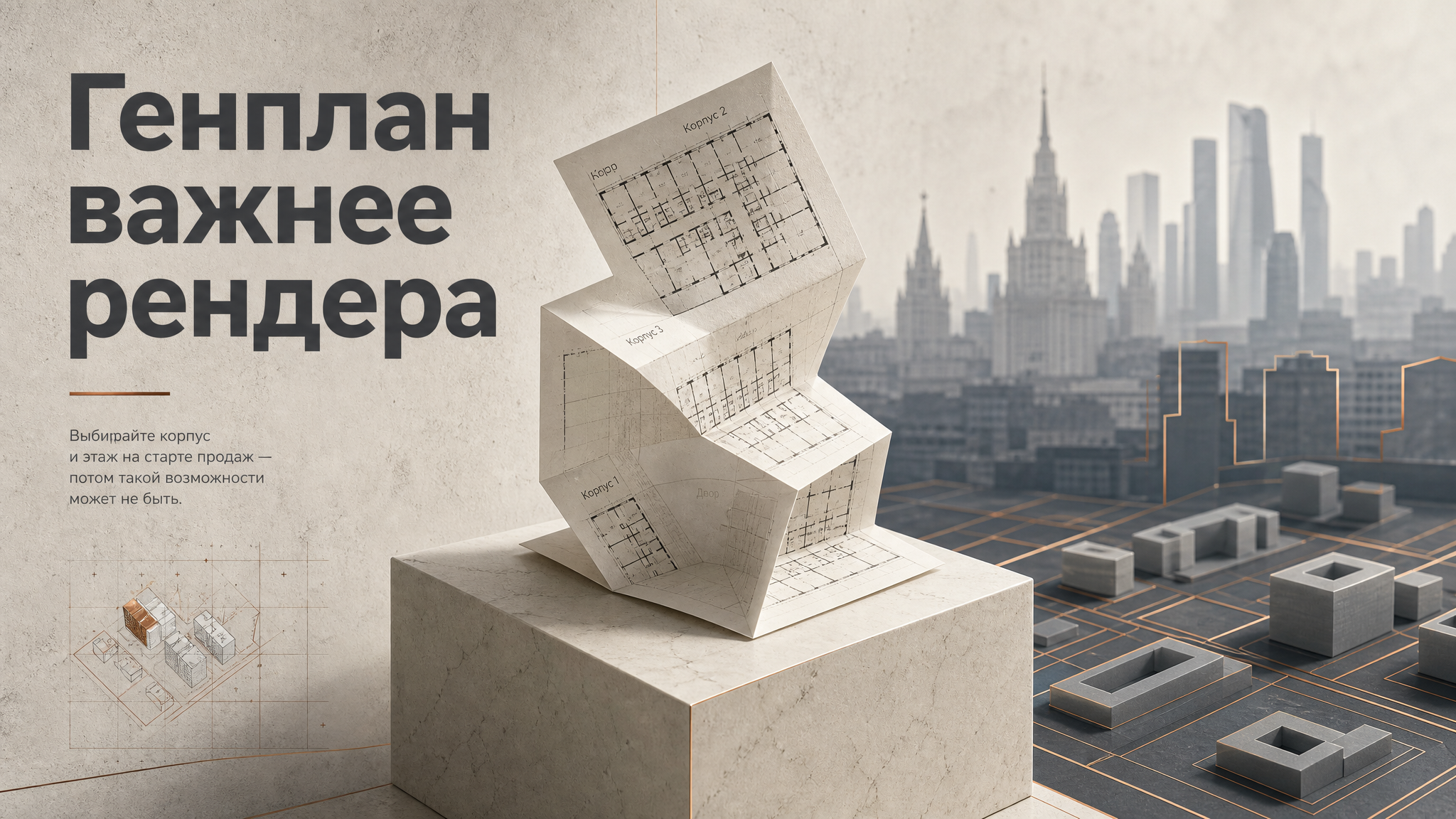 Как выбрать корпус и этаж на старте продаж: 8 шагов