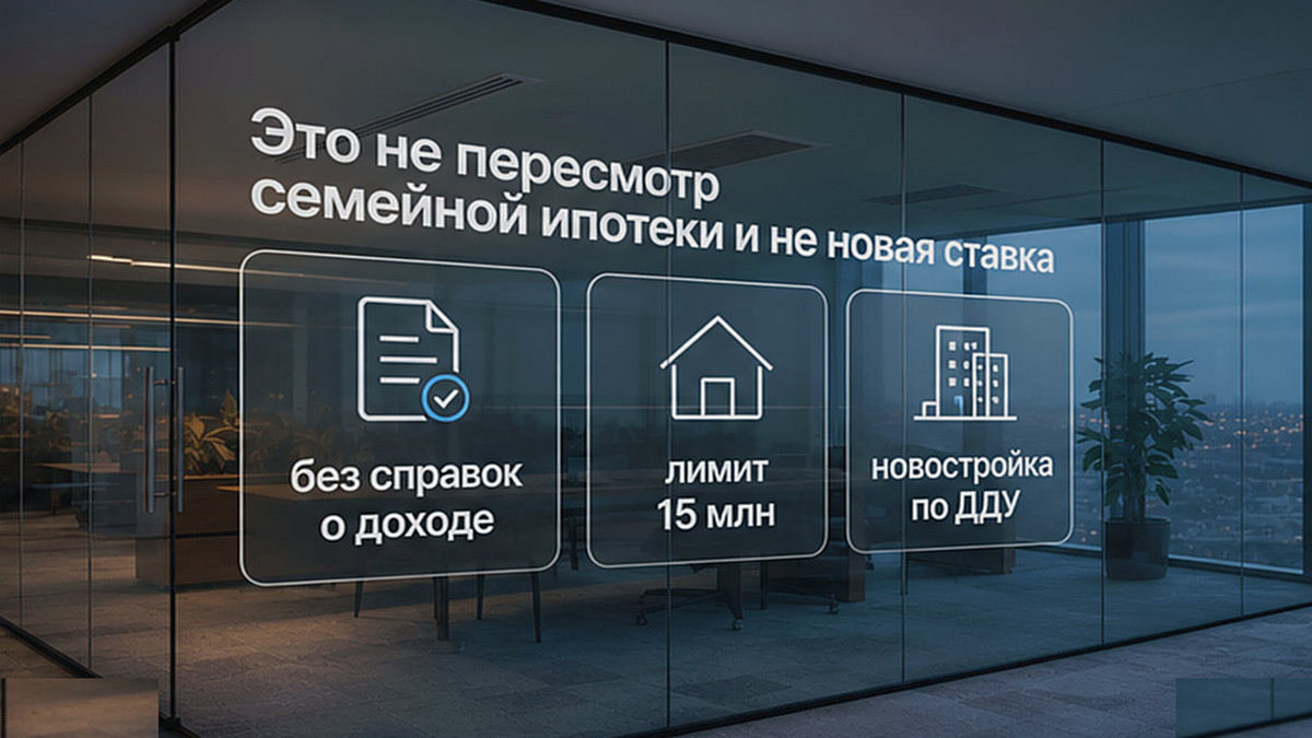 Схема параметров: отличие кредитных каникул от семейной ипотеки и лимит 15 миллионов рублей