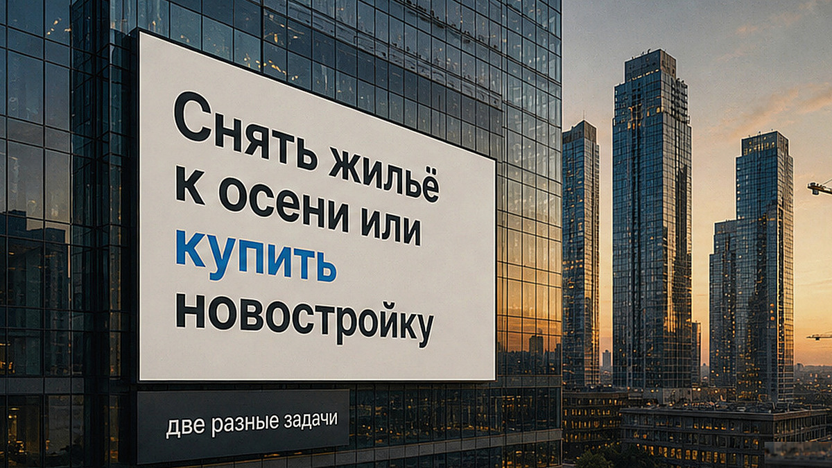 Аренда к учебному году не заменяет покупку новостройки