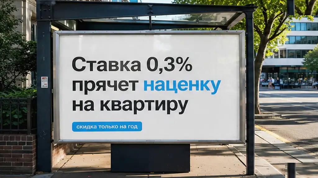 Ипотека от застройщика закладывает наценку в новостройку