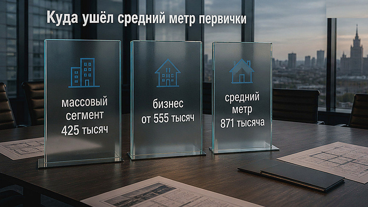 Иллюстрация: куда ушёл средний метр первички в старой Москве
