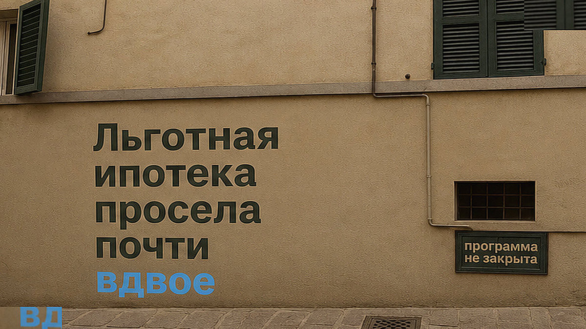 Выдача льготной ипотеки на новостройку сжалась почти вдвое к июню