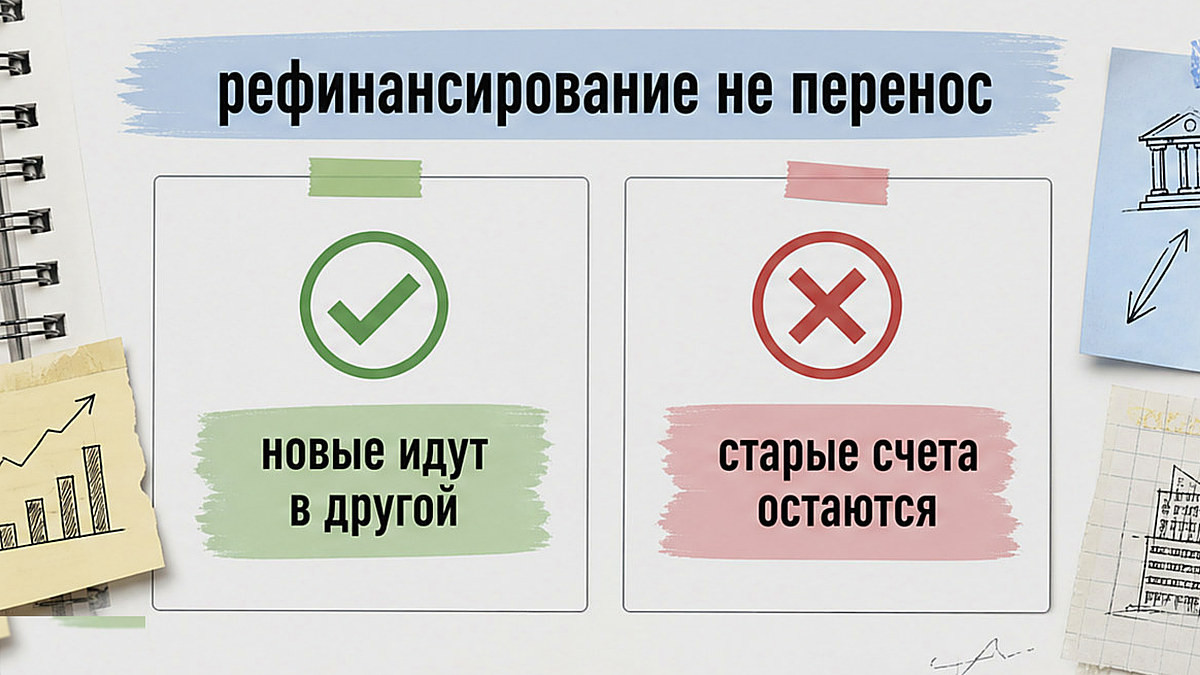 Сравнение: рефинансирование кредита и судьба уже открытых эскроу