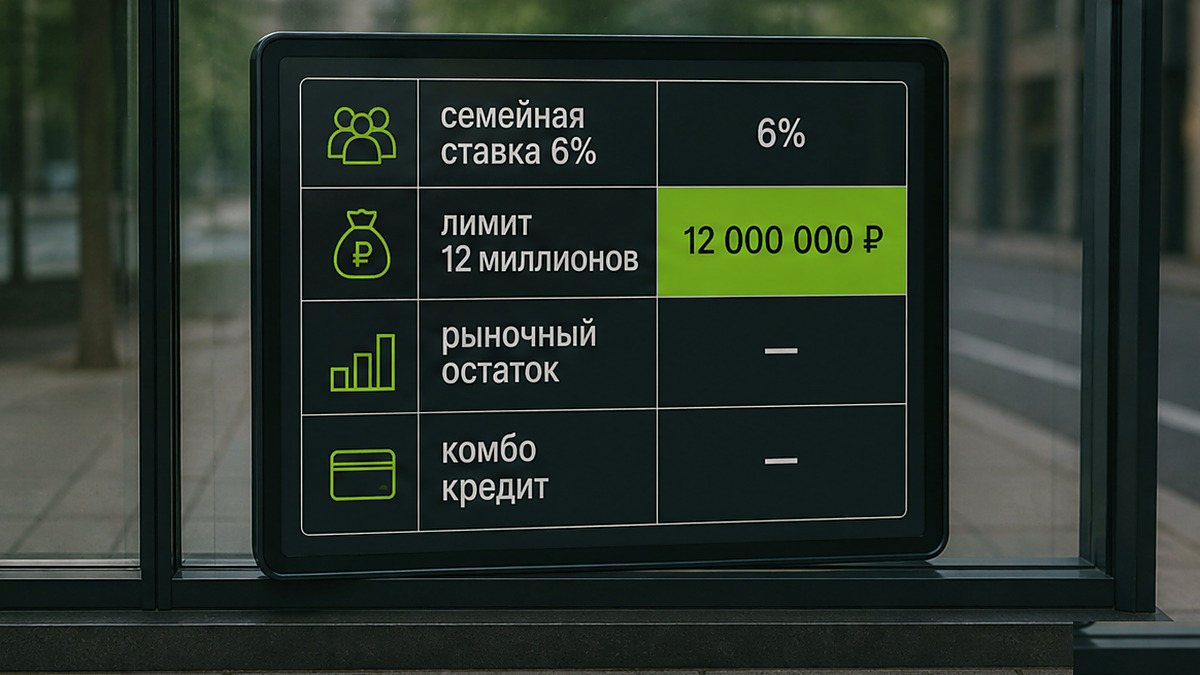 Как семейная ипотека 6% закрывает лимит, но не полный московский чек квартиры