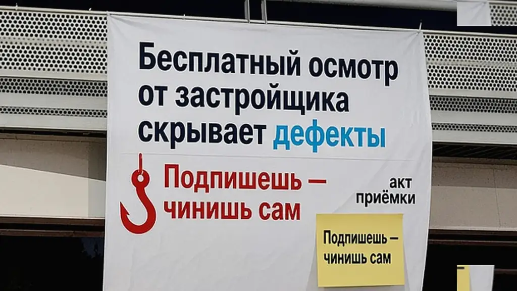 Бесплатная приёмка квартиры от застройщика прячет дефекты