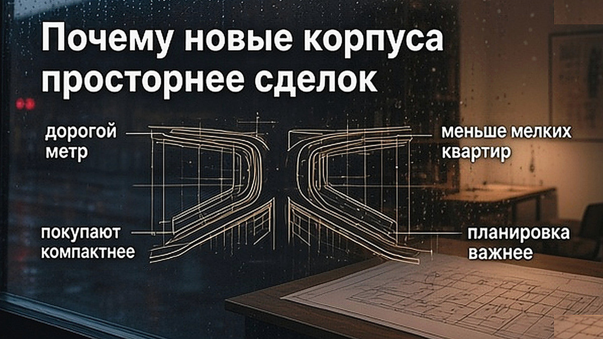 Схема причин расхождения проектного и купленного метража
