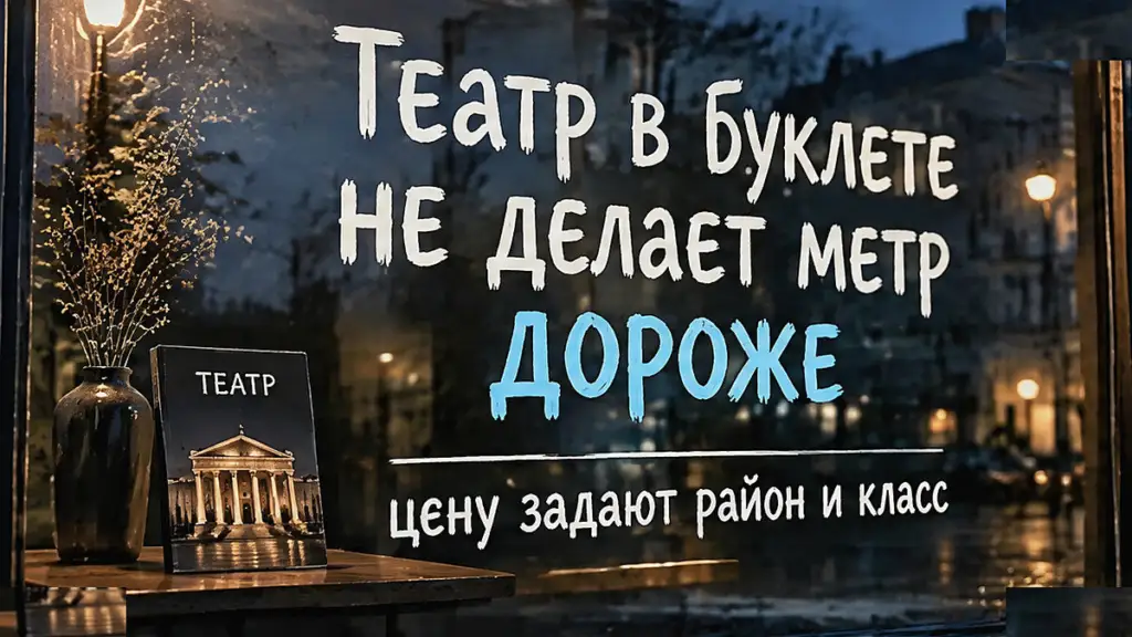 Большой театр в рекламе новостройки не поднимает цену метра в Москве