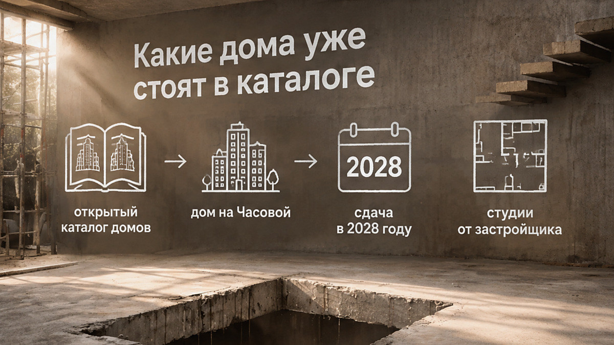 Схема: какие дома уже стоят в каталоге у метро Динамо