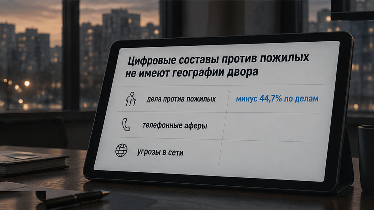 Таблица: цифровые составы против пожилых без привязки к географии двора