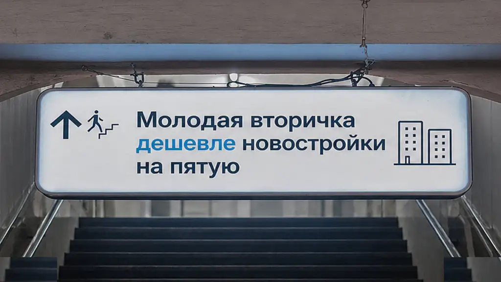 Молодая вторичка стоит на пятую дешевле аналога в новостройке