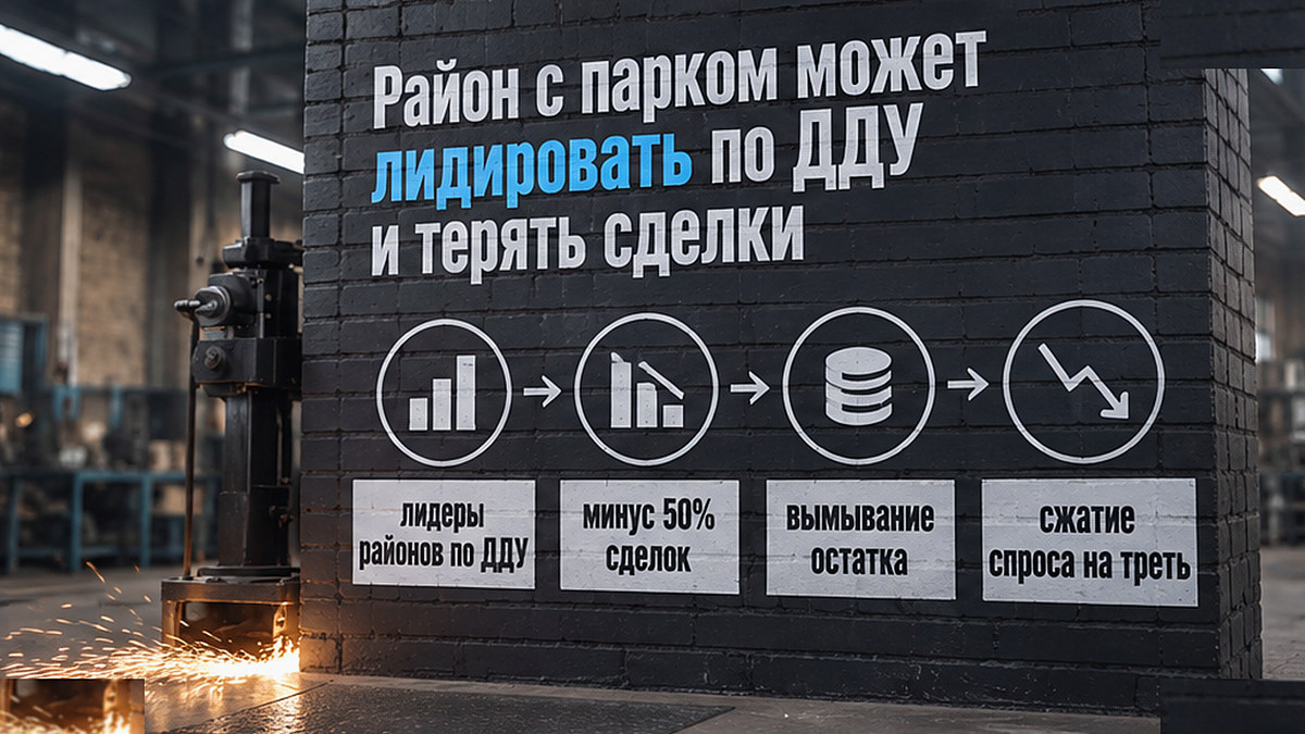 Как район с парком лидирует по ДДУ и теряет сделки