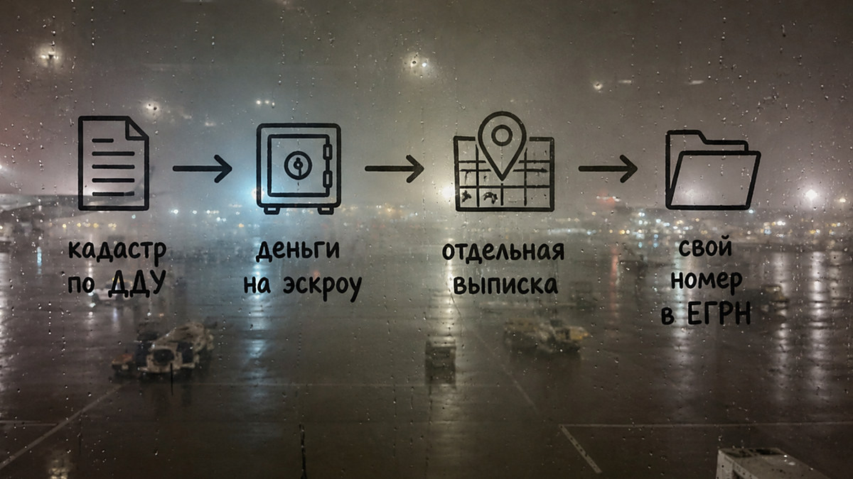 ДДУ, кадастр и отдельный номер парковки в ЕГРН