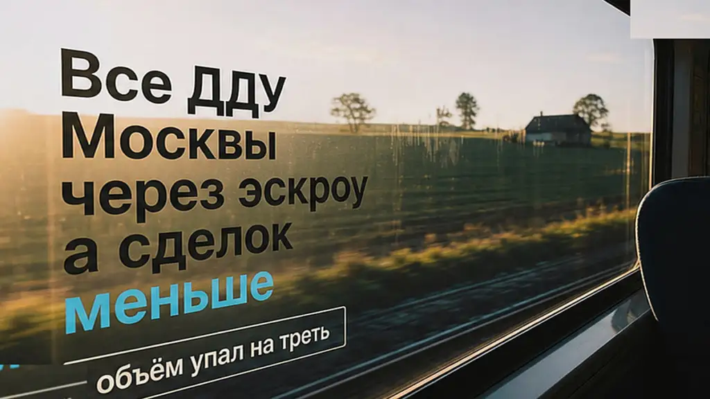 Июльские ДДУ Москвы идут через эскроу, объём за семь месяцев сжался