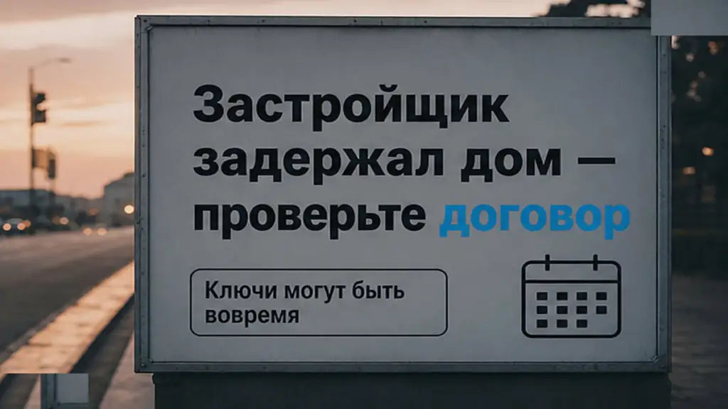 Половина застройщиков срывает сроки ввода, не передачу по ДДУ