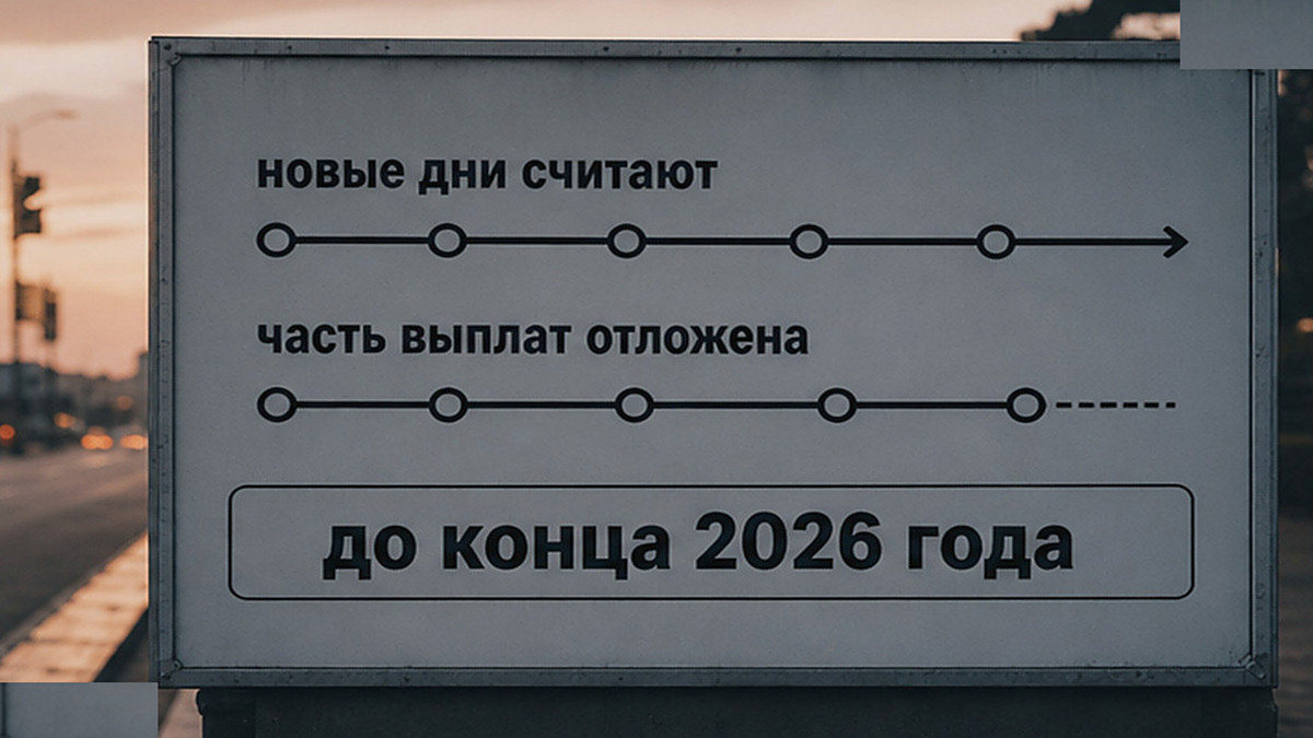 Схема разных сроков начисления неустойки и отсрочки её выплаты