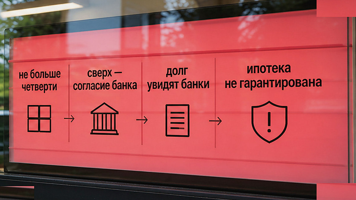 Схема залога квартиры при платежах после ввода дома