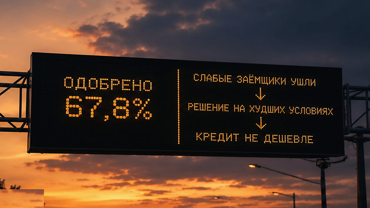 Почему рекорд одобрений не означает банковскую щедрость