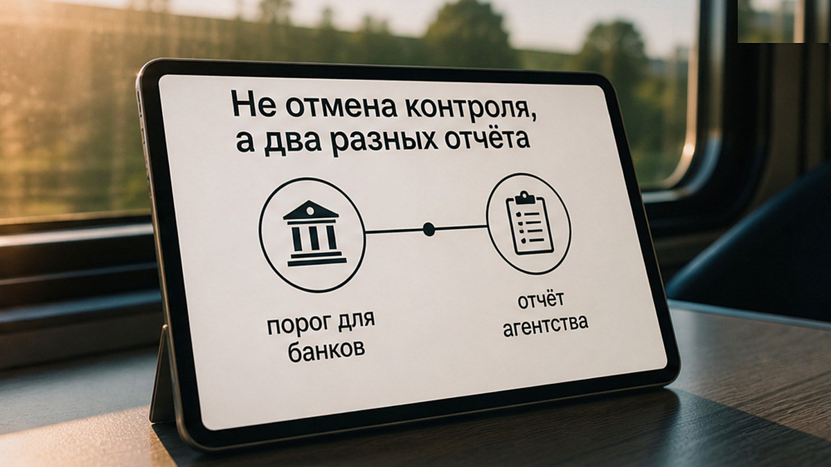 Схема: два разных отчёта при контроле сделок с недвижимостью