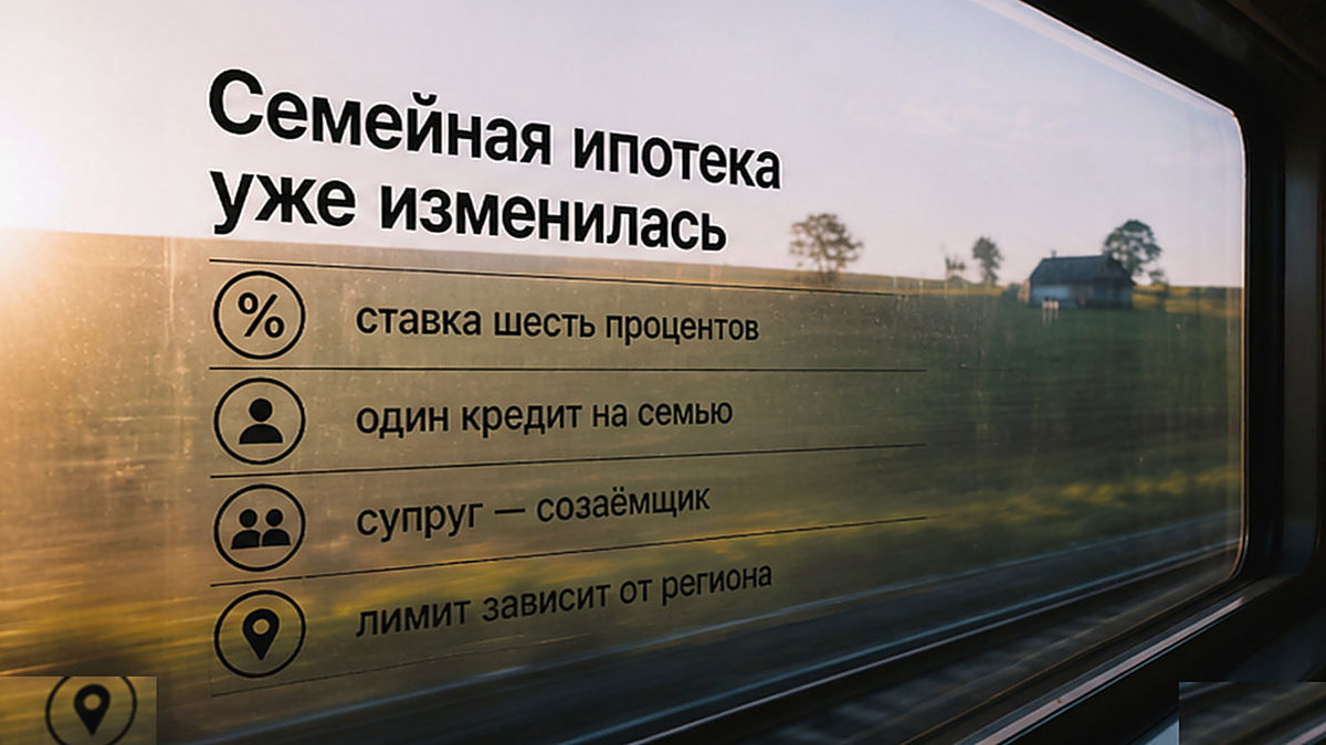 Условия семейной ипотеки после изменения правил