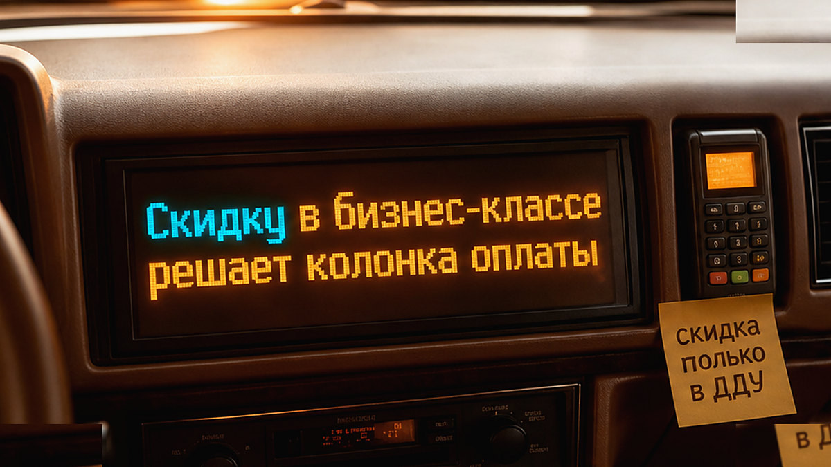 Способ оплаты в офисе продаж сдвигает цену лота бизнес-класса