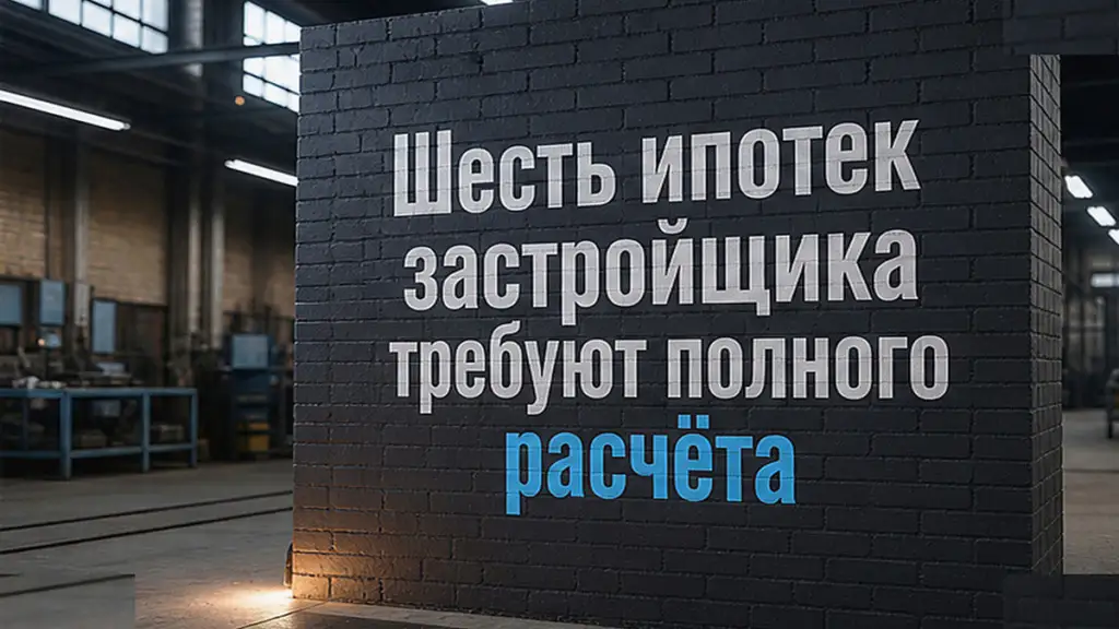 Шесть программ застройщика заставляют сравнивать полную стоимость