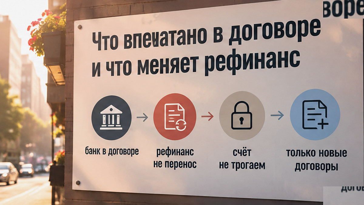 Схема: банк в договоре ДДУ и что меняет рефинанс кредита застройщика