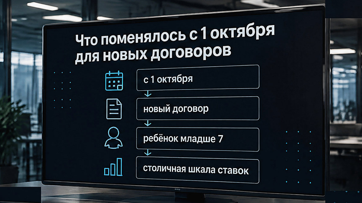 Схема: что изменилось с 1 октября для новых договоров семейной ипотеки