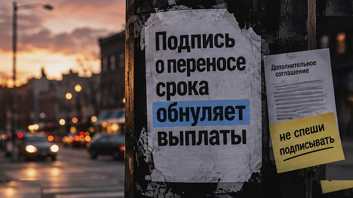 Подпись в допсоглашении о переносе срока лишает дольщика неустойки
