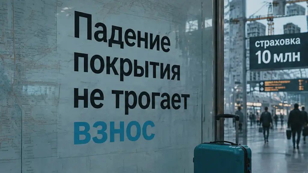 Падающее покрытие по стройке не съедает взнос — страховка 10 млн — ДЕНЬГИ