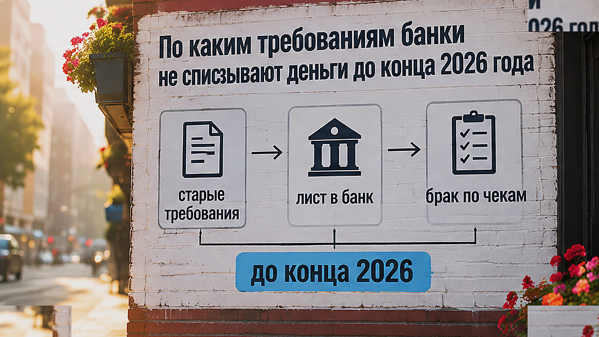Порядок: по каким требованиям банк не списывает деньги до конца 2026