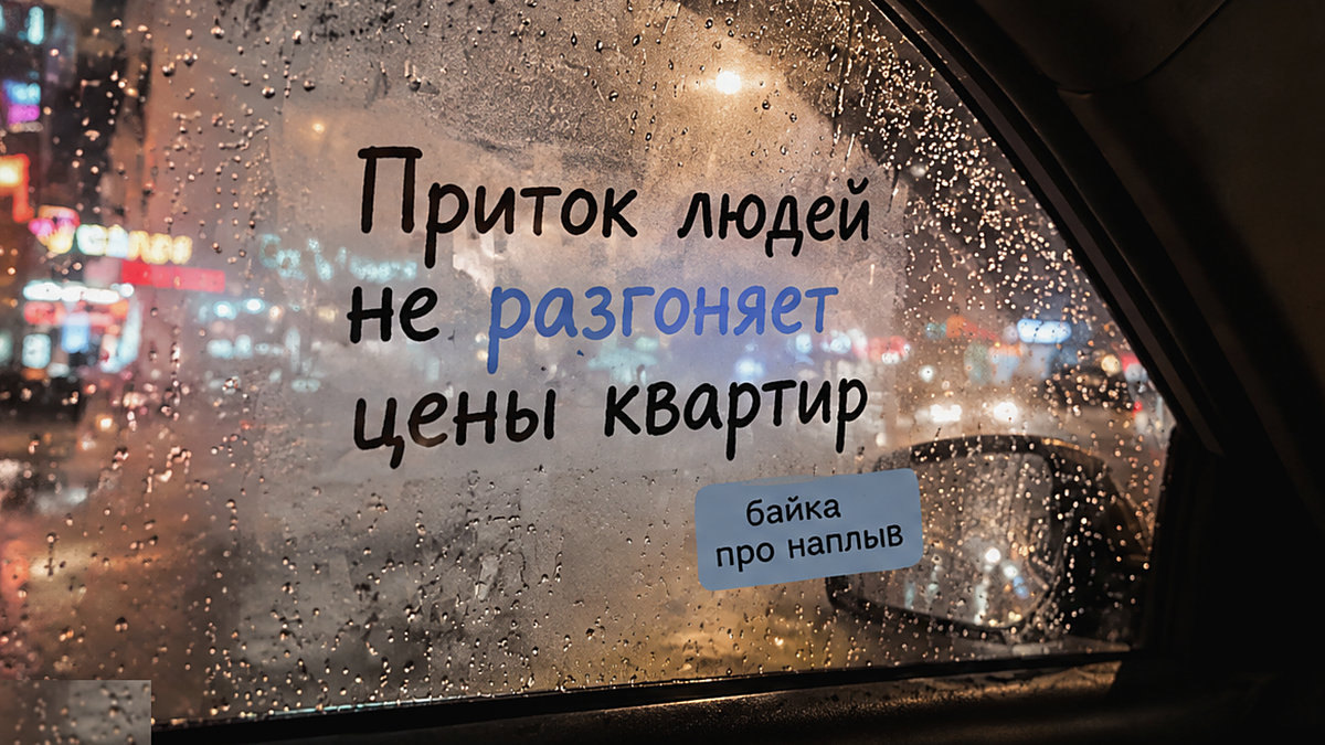 Приток людей в Москву не поднимает цены на квартиры в новостройках