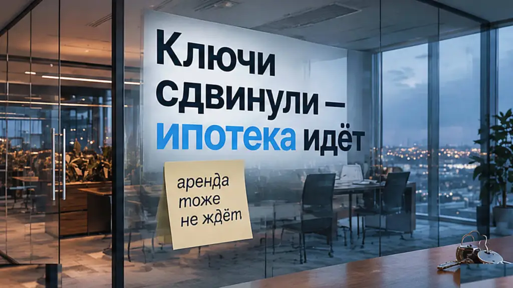 Семья платит ипотеку и аренду, пока застройщик снова сдвигает ключи